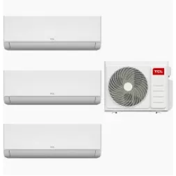 Unitate externa aer conditionat multisplit TCL 27000 BTU, A++, Optimizata pentru Incalzire, pentru 3 unitati interne