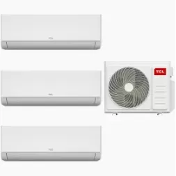 Unitate externa aer conditionat multisplit TCL 27000 BTU, A++, Optimizata pentru Incalzire, pentru 3 unitati interne