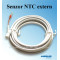 Senzor extern NTC pentru termostate cu control dual de temperatura