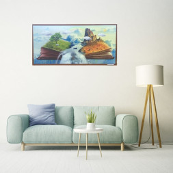 Panou radiant infrarosu DRAGUS, imprimat imagine CARTE NATURA 125/60cm 900W/700W 10kg 30-45mc Panou radiant infrarosu DRAGUS, imprimat imagine CARTE NATURA 125/60cm 900W/700W 10kg 30-45mc