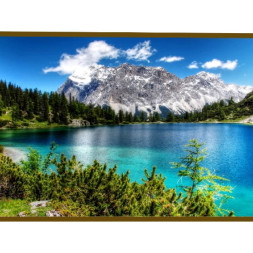 Panou radiant infrarosu DRAGUS, imprimat imagine LAC NATURA MUNTI 125/60cm 900W/700W 10kg 30-45mc Panou radiant infrarosu DRAGUS, imprimat imagine LAC NATURA MUNTI 125/60cm 900W/700W 10kg 30-45mc